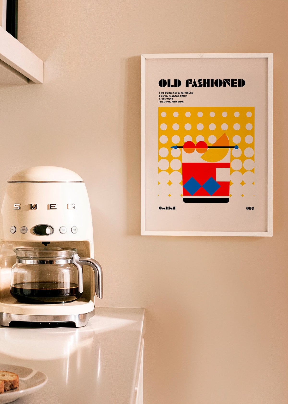 Cuadro de cocina Old Fashioned estilo Bauhaus – Product1