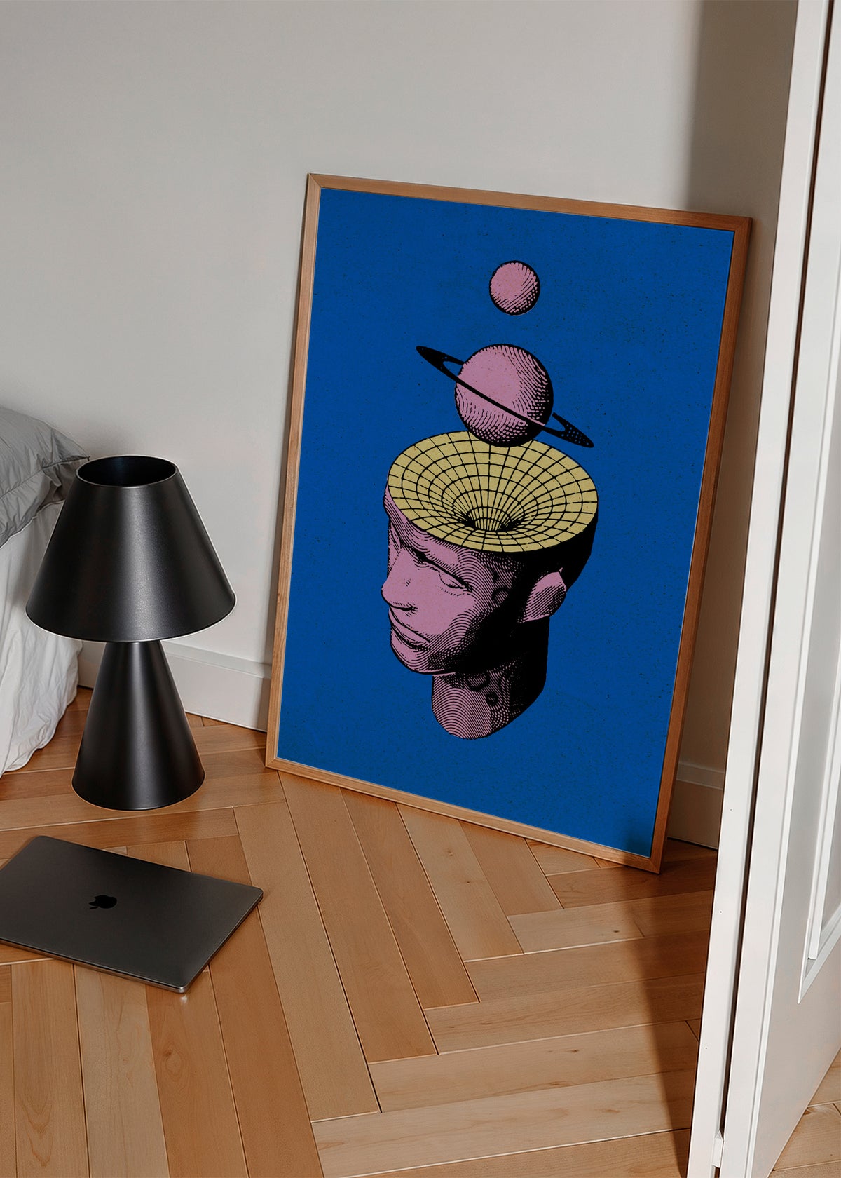 Inner Space Final - Framed poster in an interior