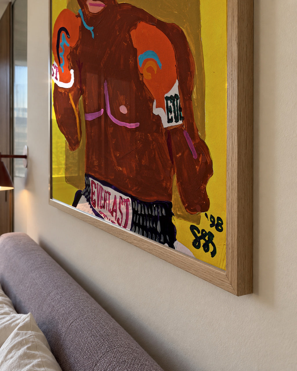 Ali - Framed poster detail
