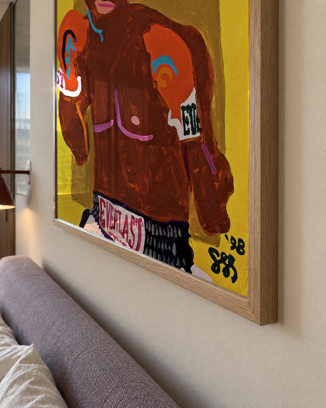 Ali - Framed poster detail