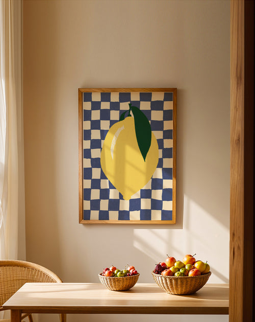 Lemon - Poster en ambiente
