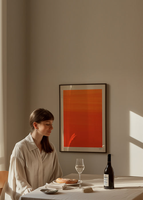 Sunset Horizon - Poster en ambiente
