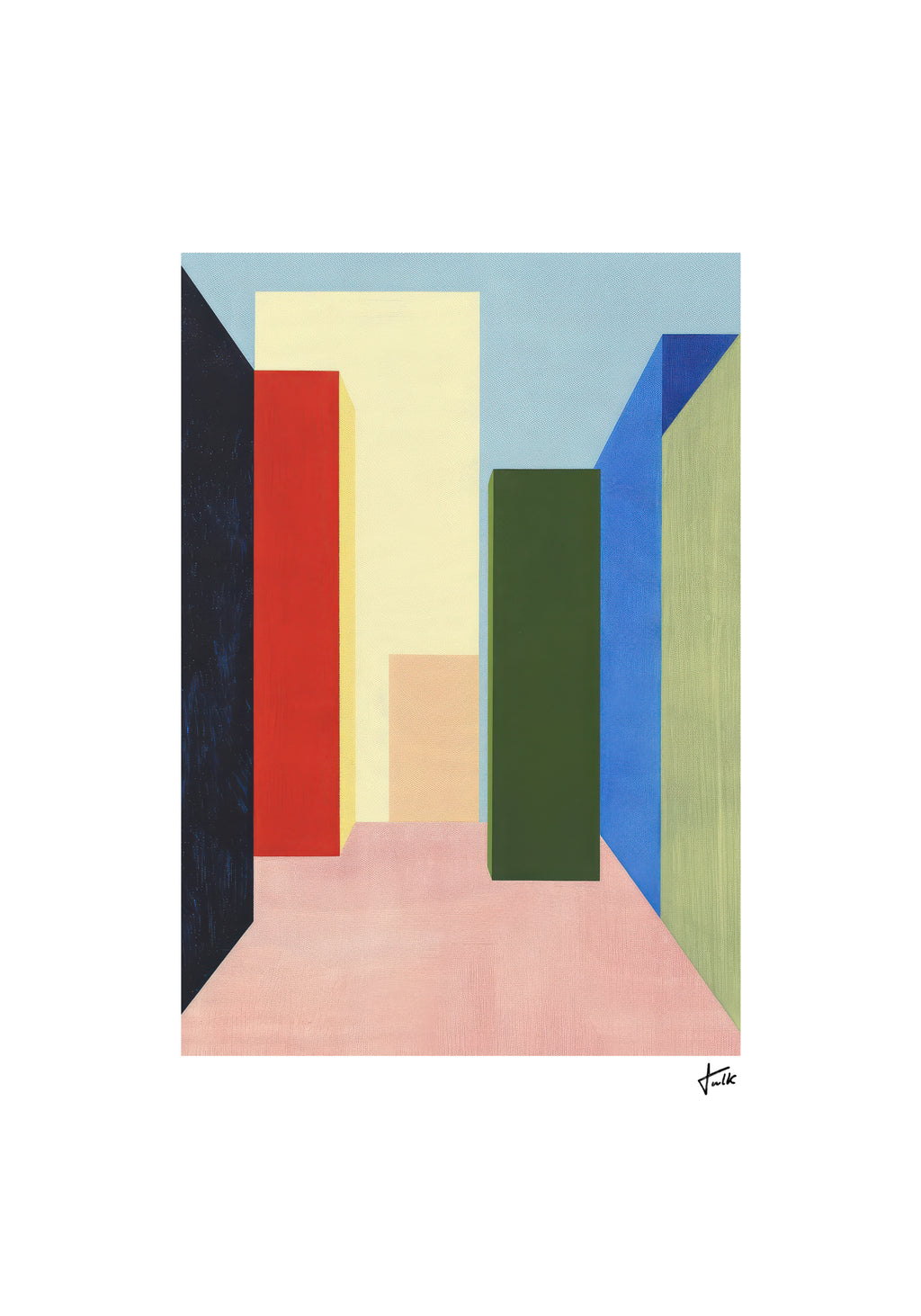 Silent Corridor I - Unframed art print