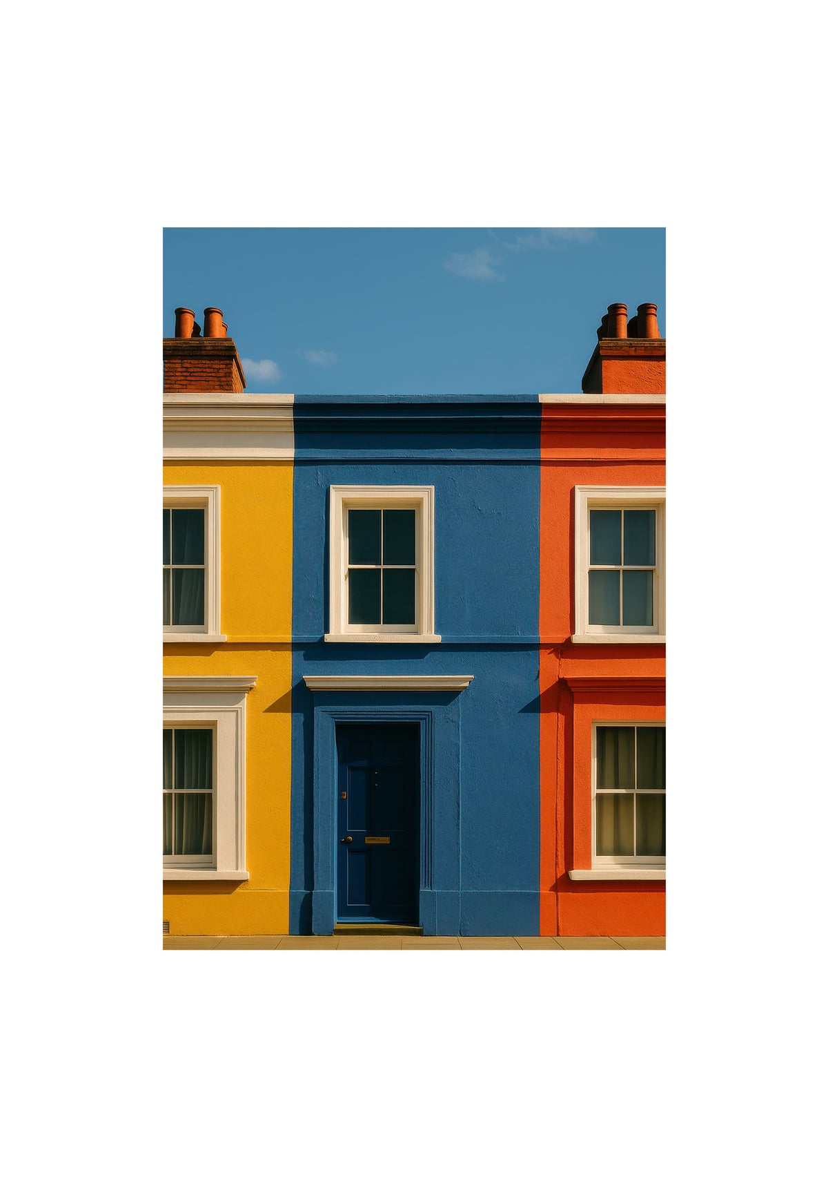 Primary Facade - Unframed art print