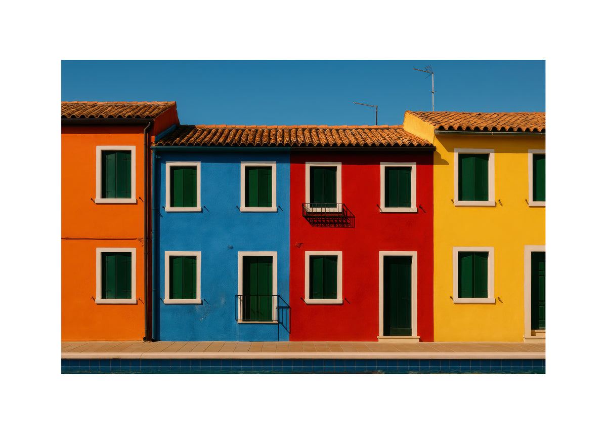 Burano Colors - Unframed art print