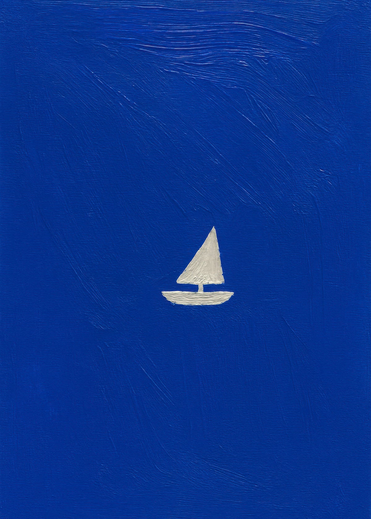 Solitary Sail - Unframed art print