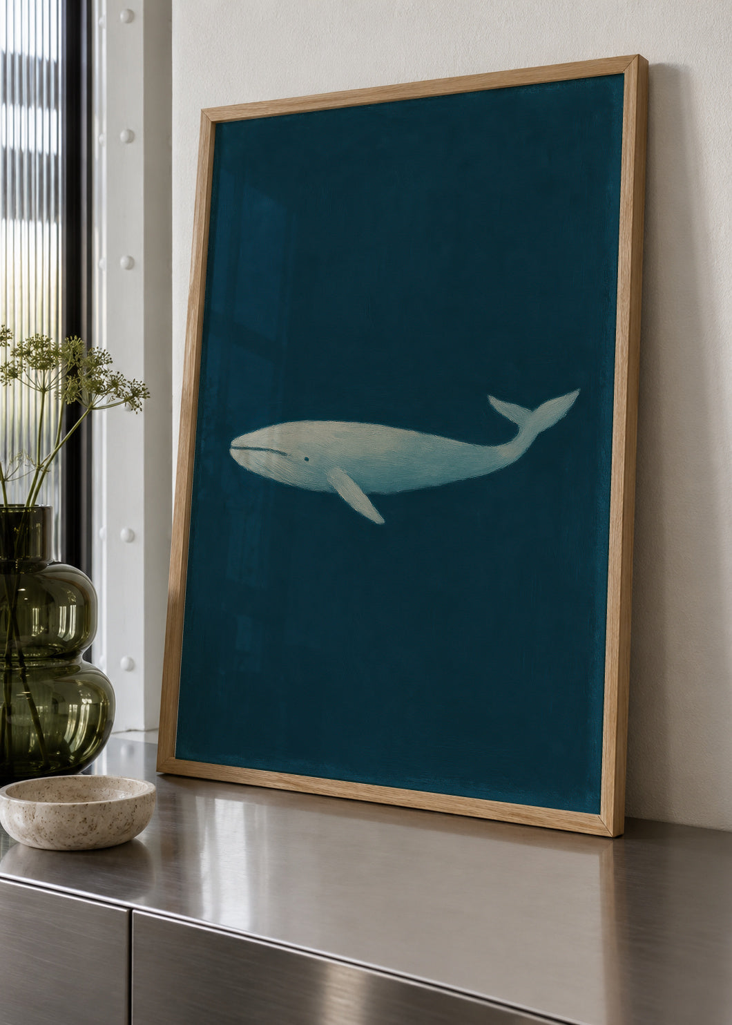 Deep Sea Titan - Framed poster in an interior