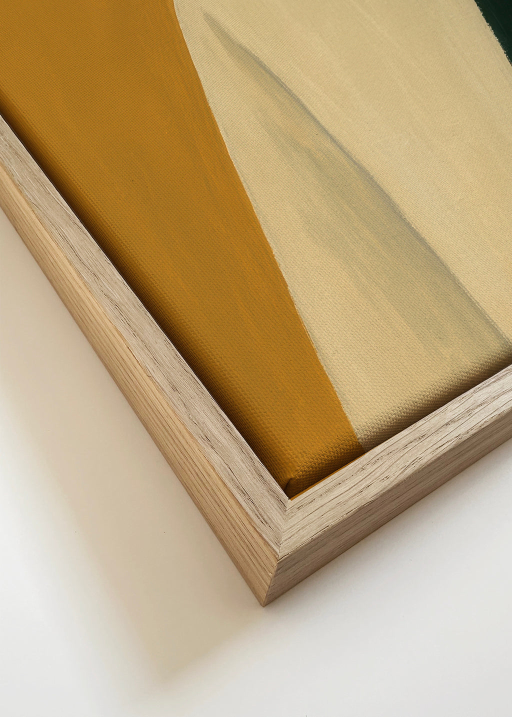 Corporate Stallion - Framed canvas detail