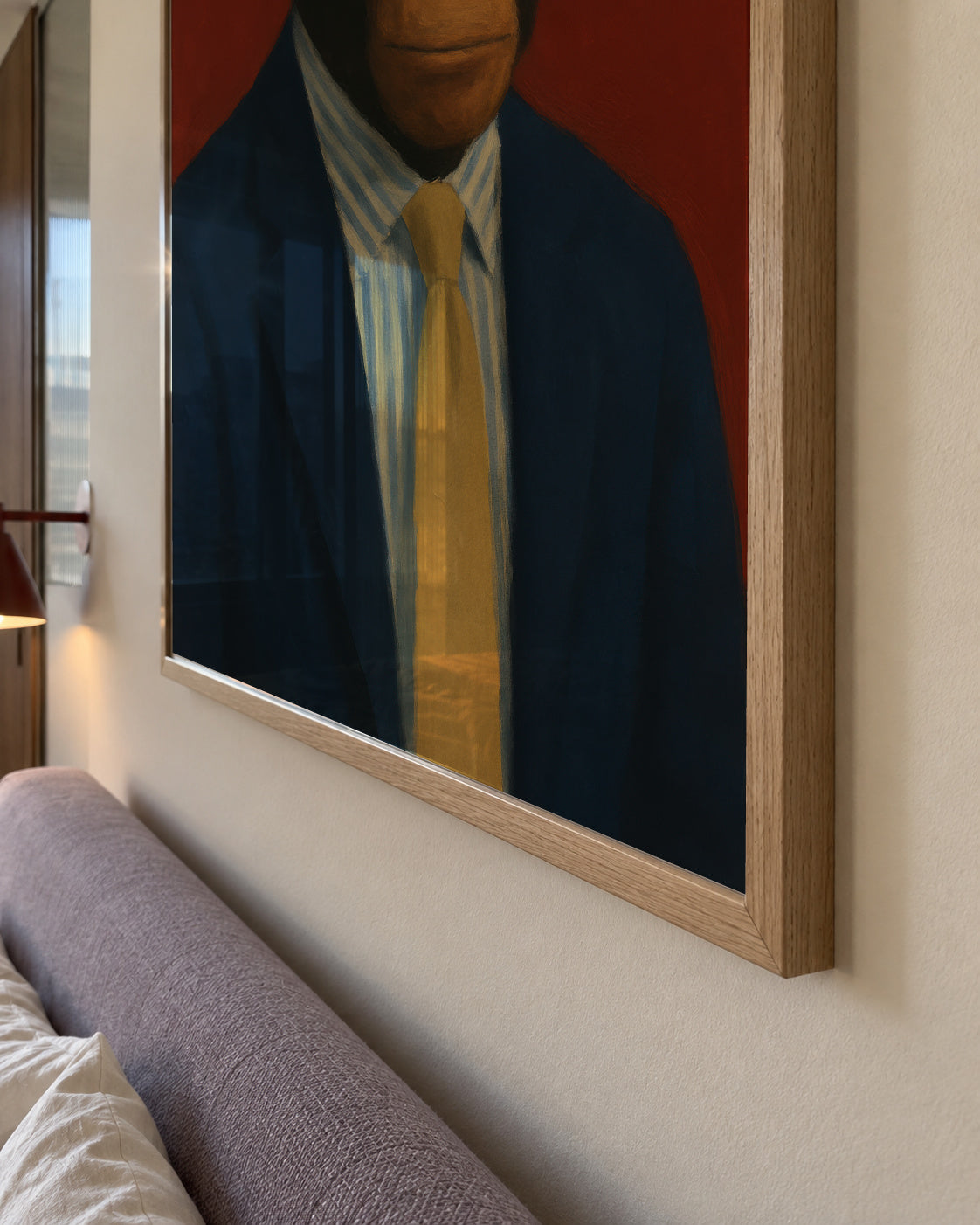 CEO Chimpanzee - Framed poster detail