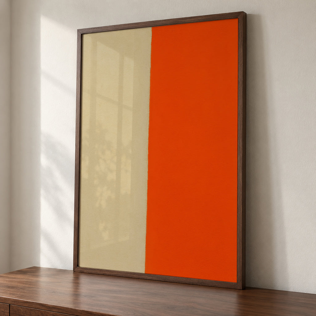 Solar Edge II - Framed poster detail