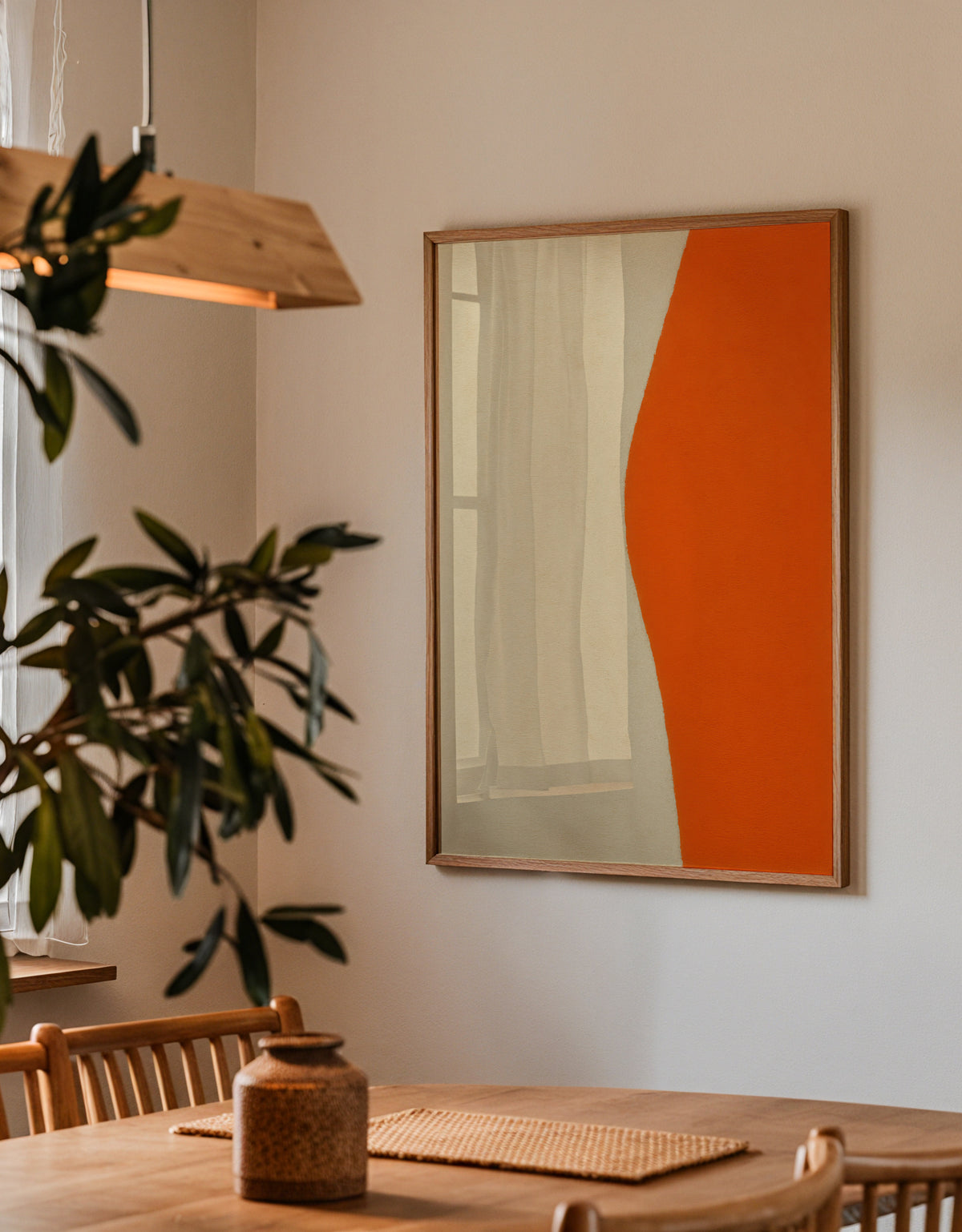 Solar Edge III - Framed poster detail