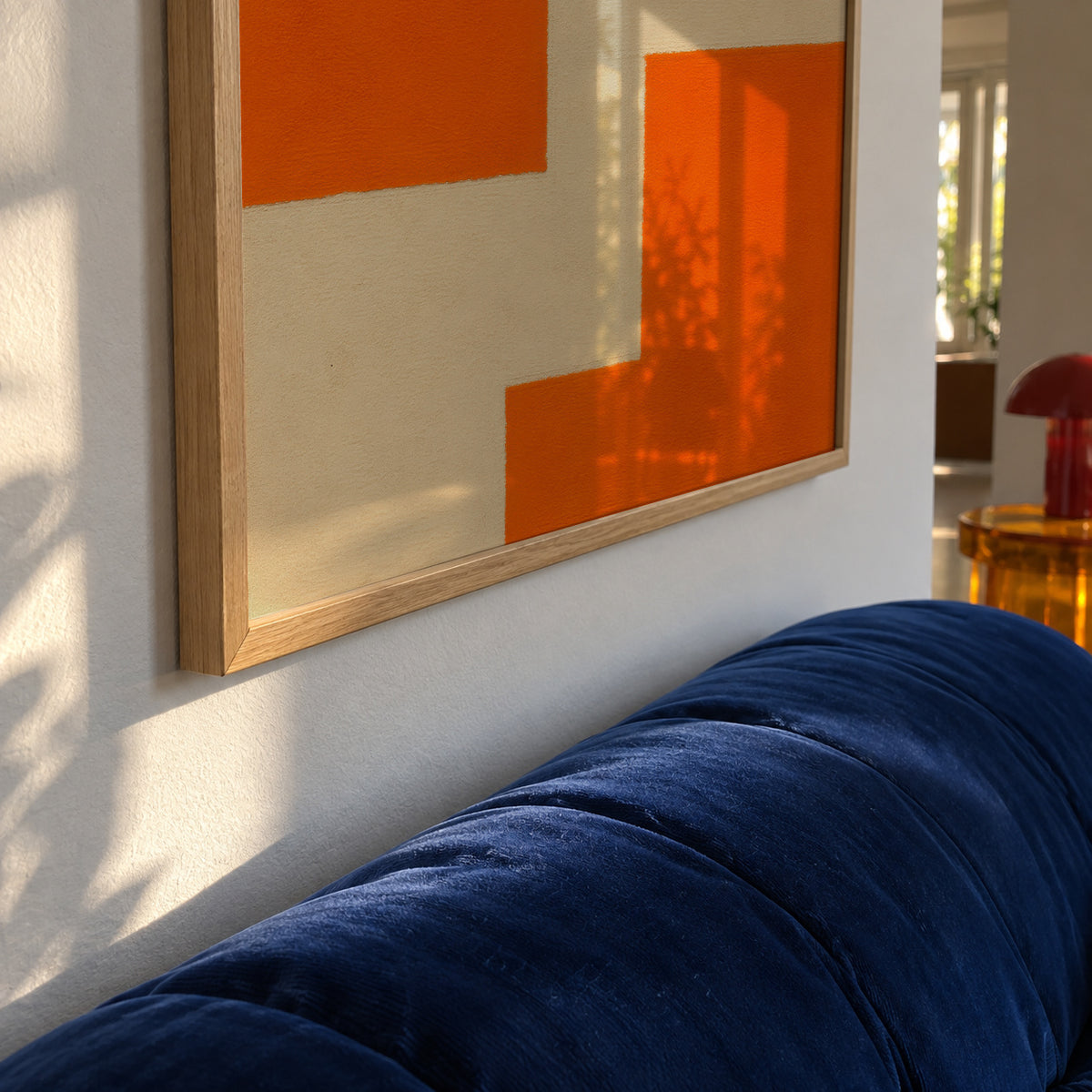 Terracotta Steps II - Framed poster detail