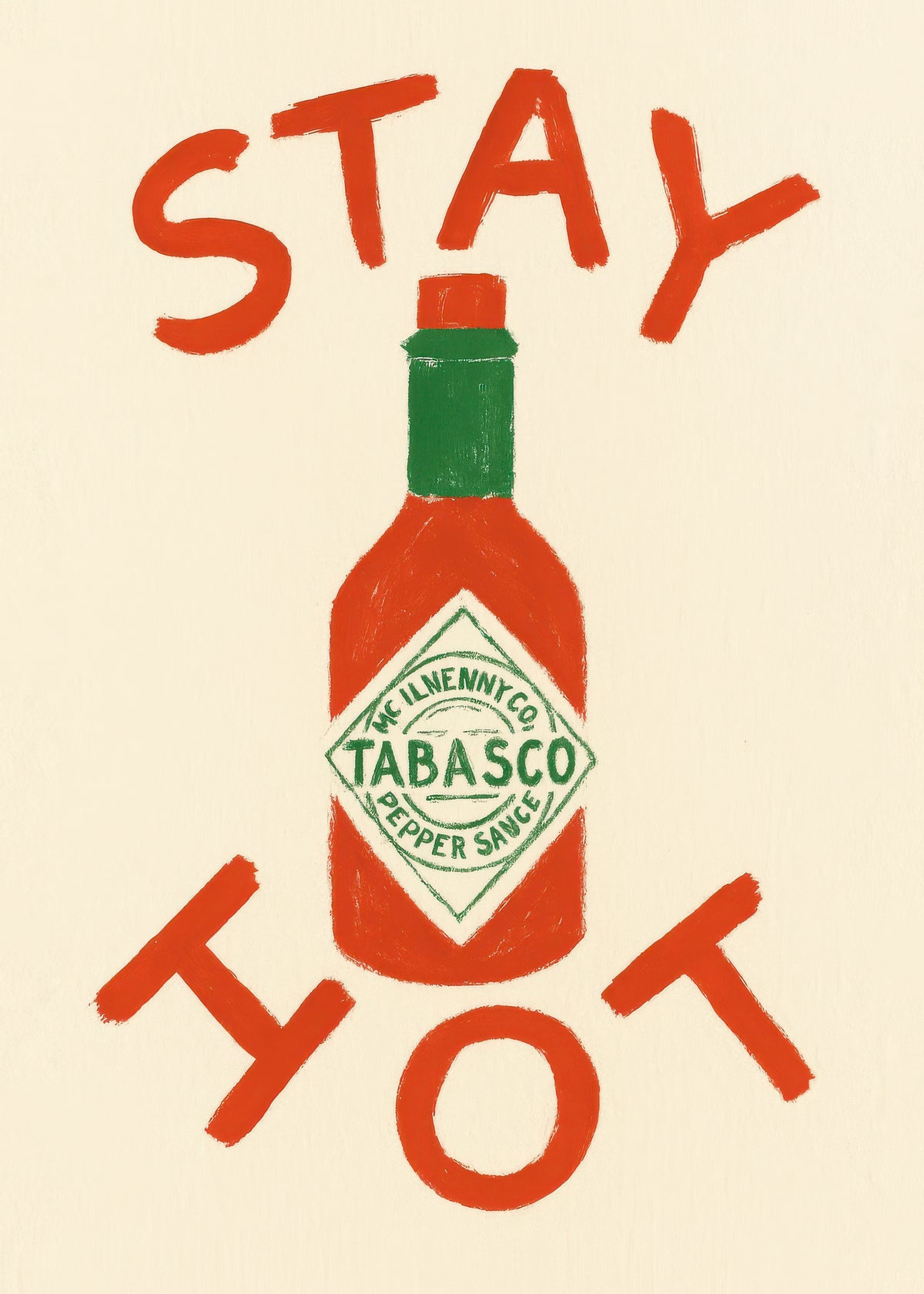Stay Hot Concept - Obra sin marco