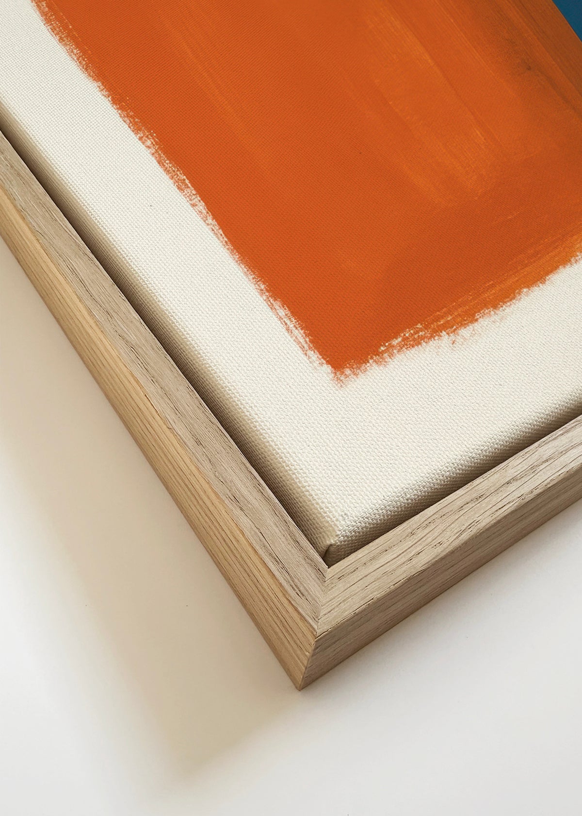 Deep Sea Layers - Framed canvas detail