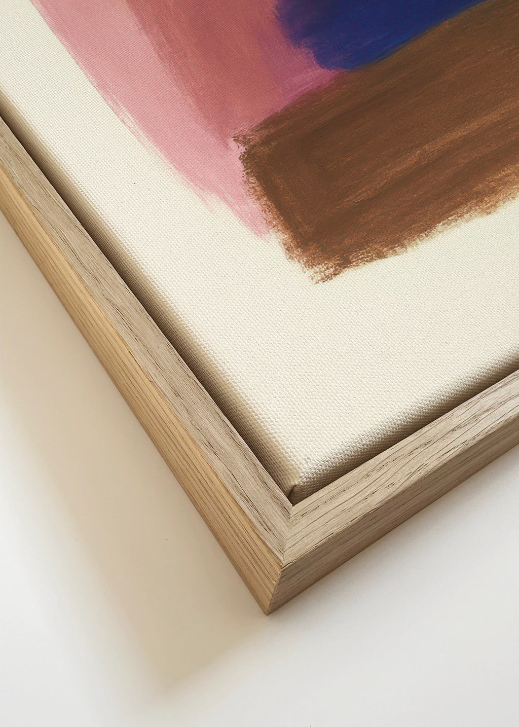 Abstract Portrait - Framed canvas detail