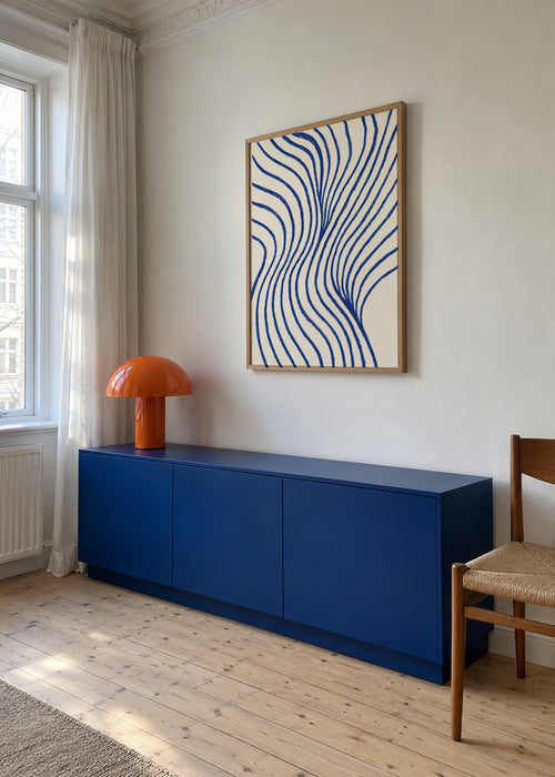 Optical Waves - Poster en ambiente