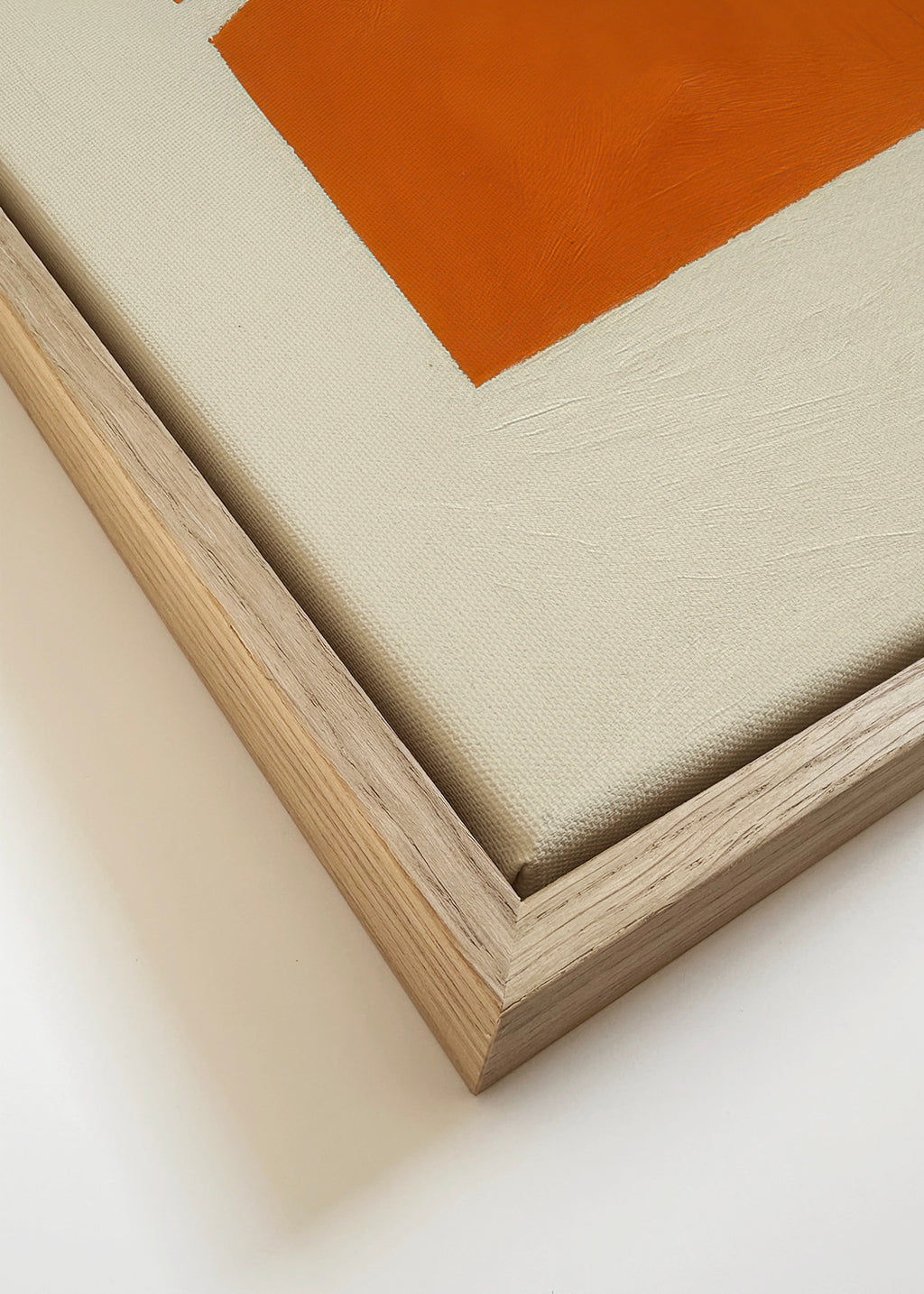 Terracotta Fragments - Framed canvas detail