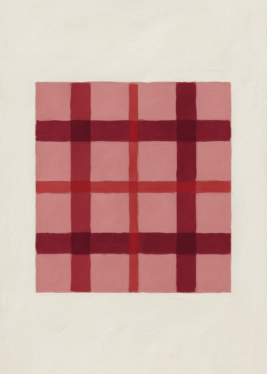 Rose Tartan - Unframed art print