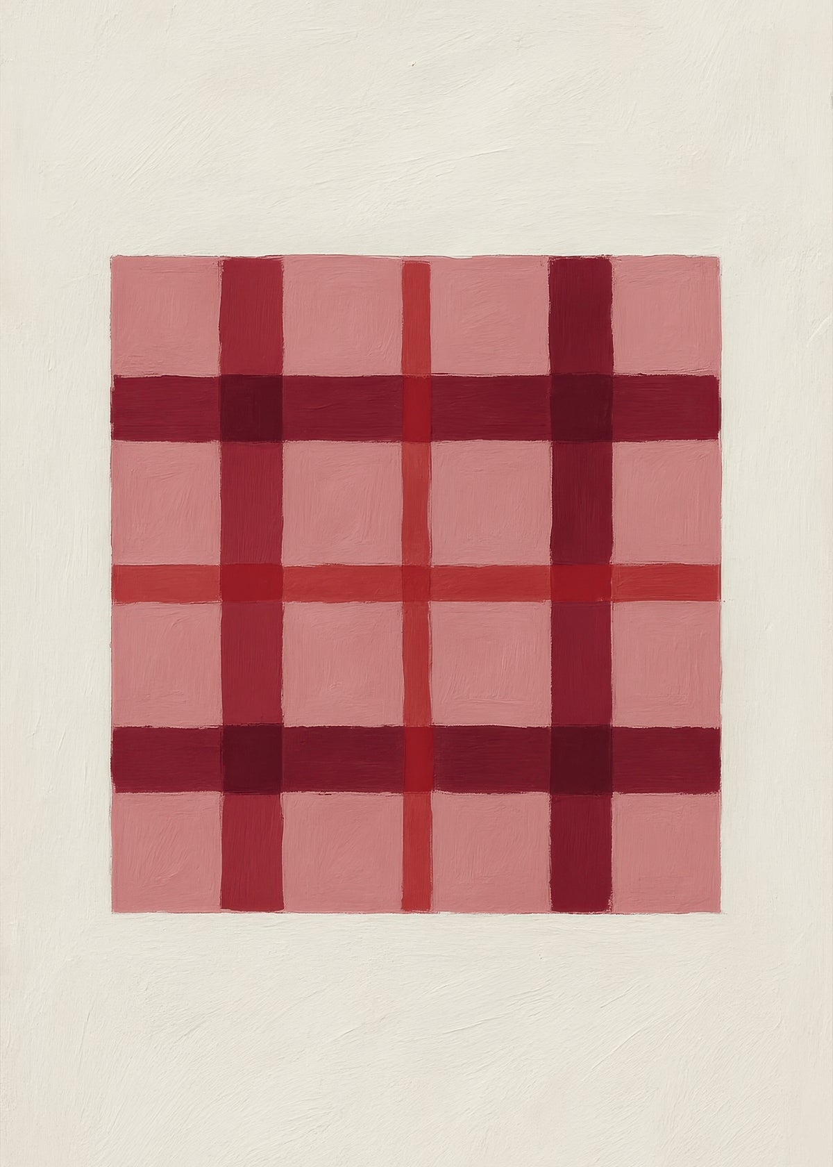 Rose Tartan - Unframed art print