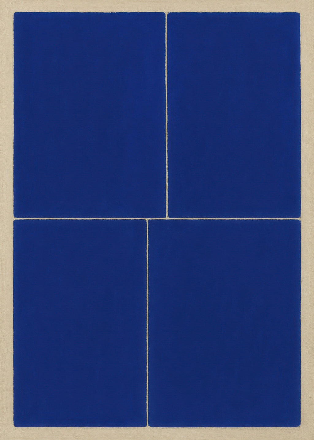 Midnight Blueprint II - Unframed art print