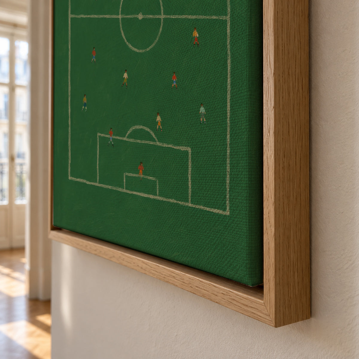 Field Strategy - Framed canvas detail