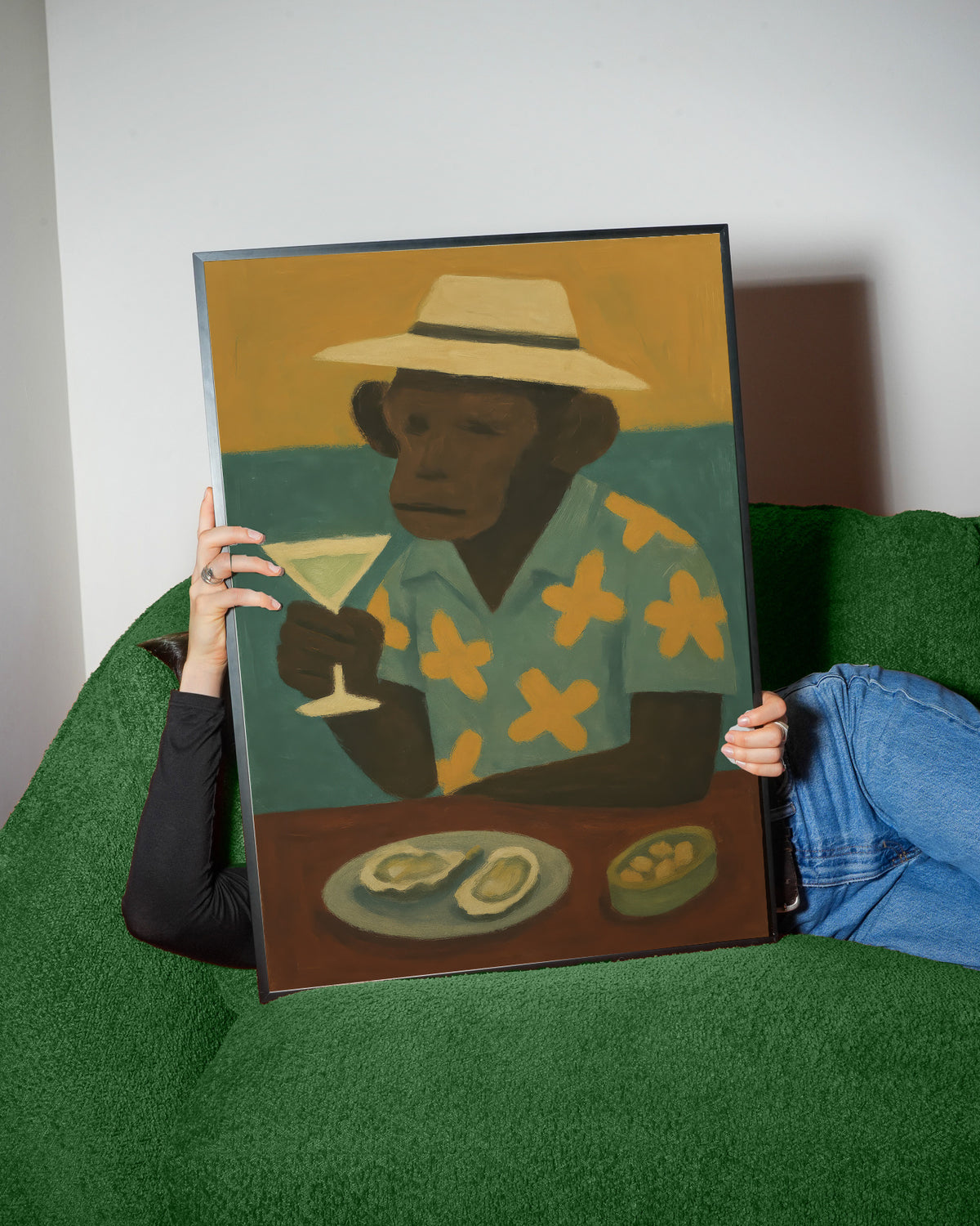 Vacation Mode - Framed poster detail