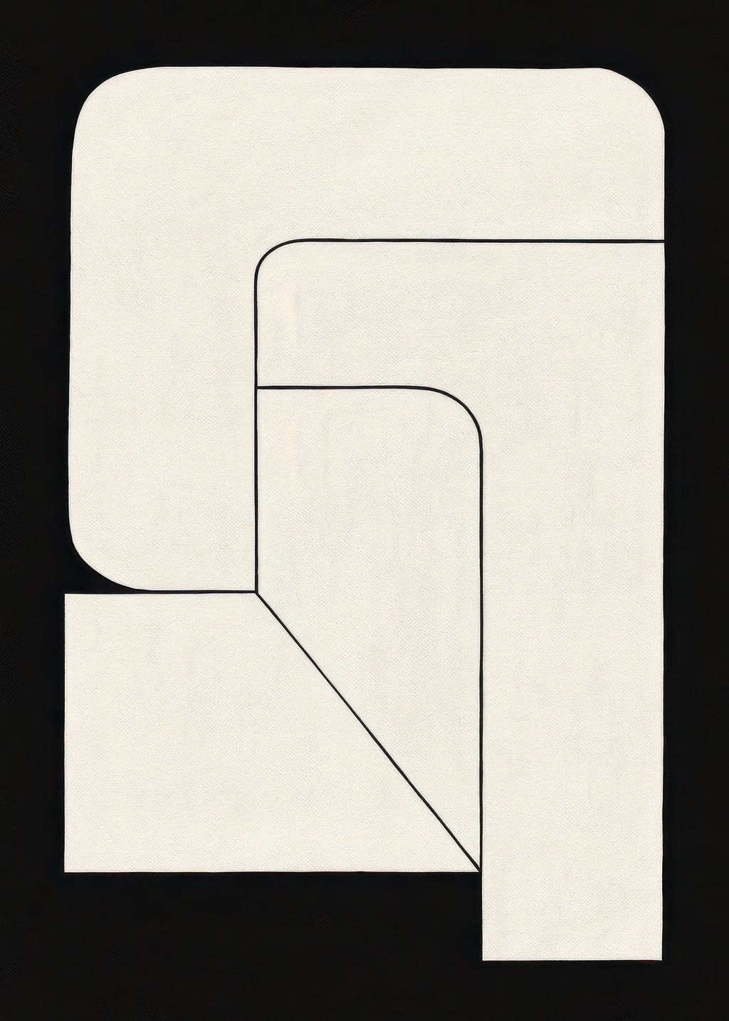 L-Shape Balance I - Unframed art print