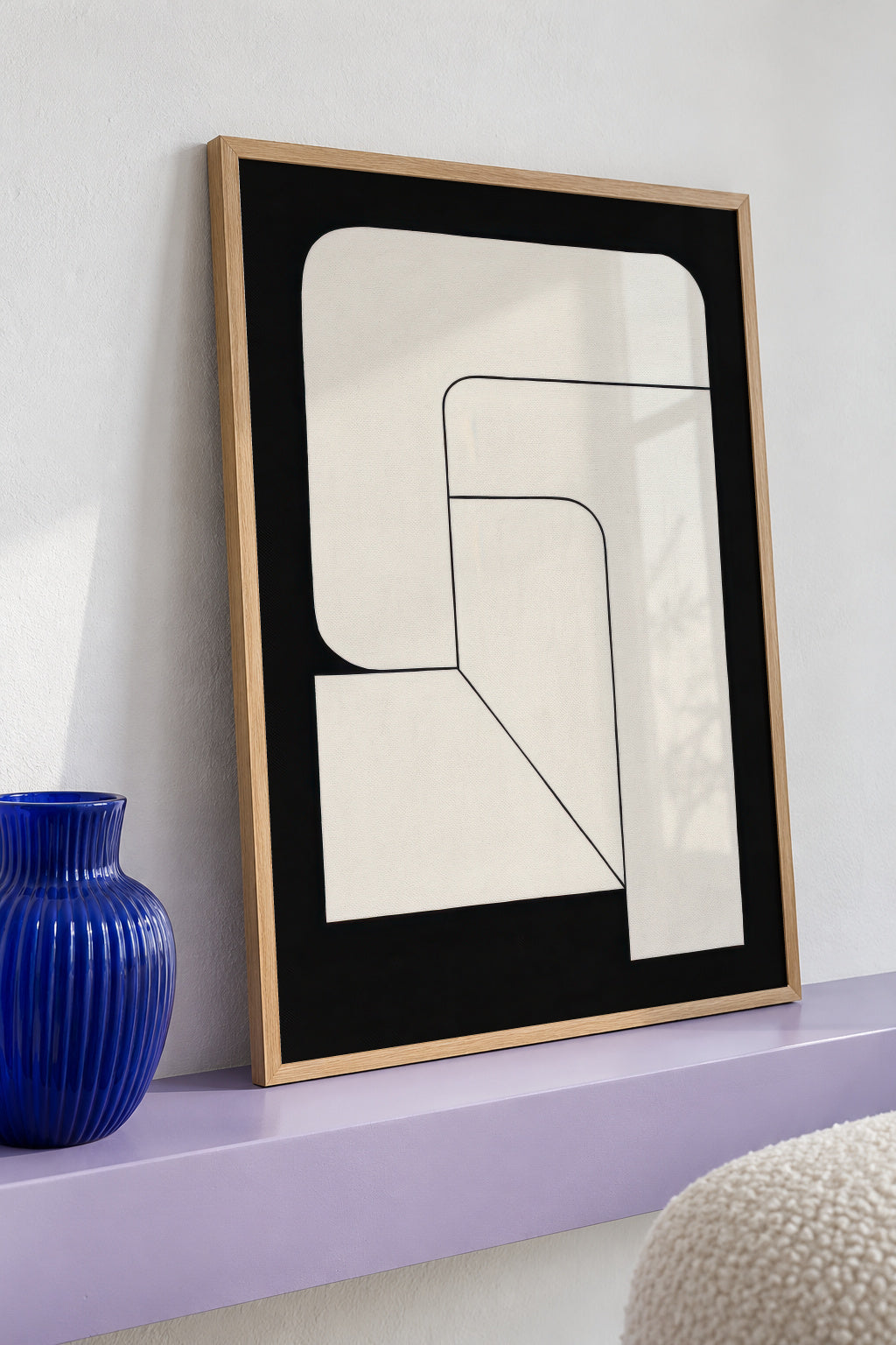 L-Shape Balance I - Framed poster detail
