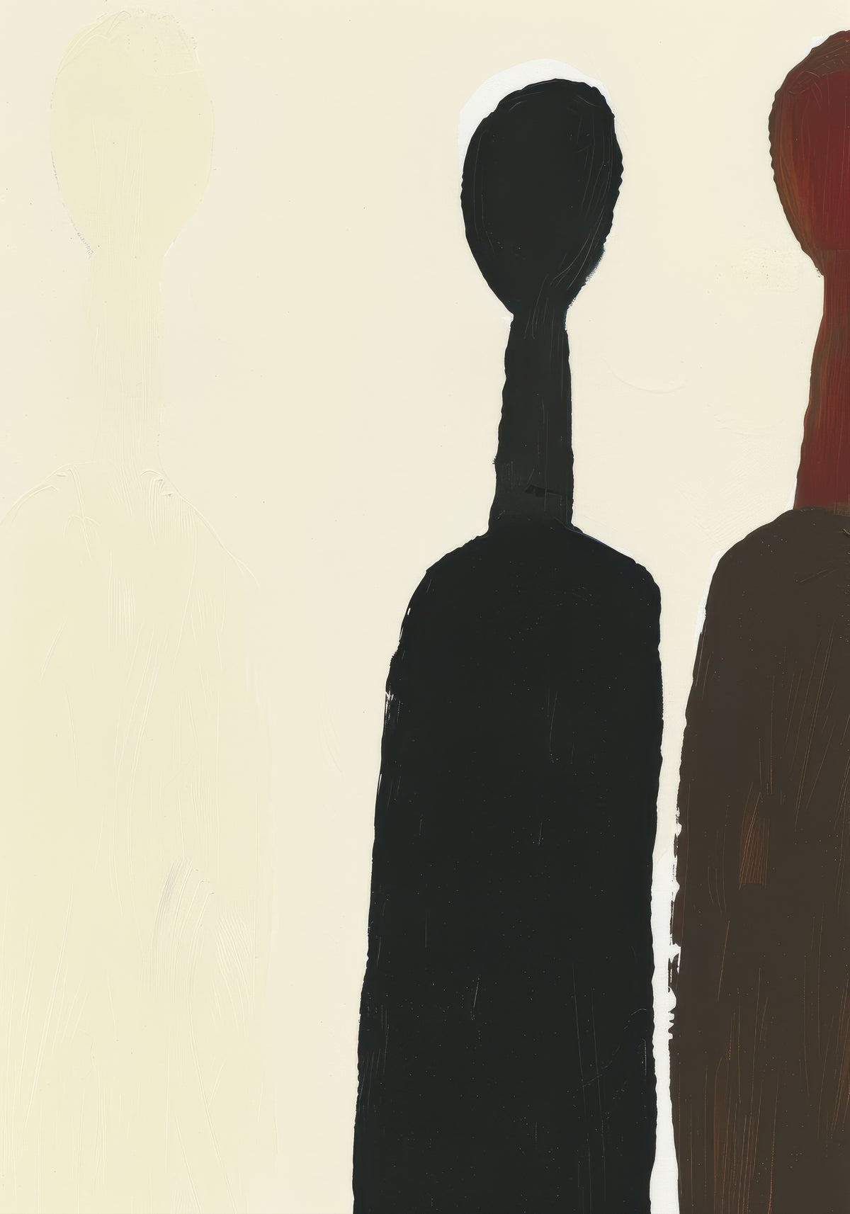 Tall Companions - Unframed art print