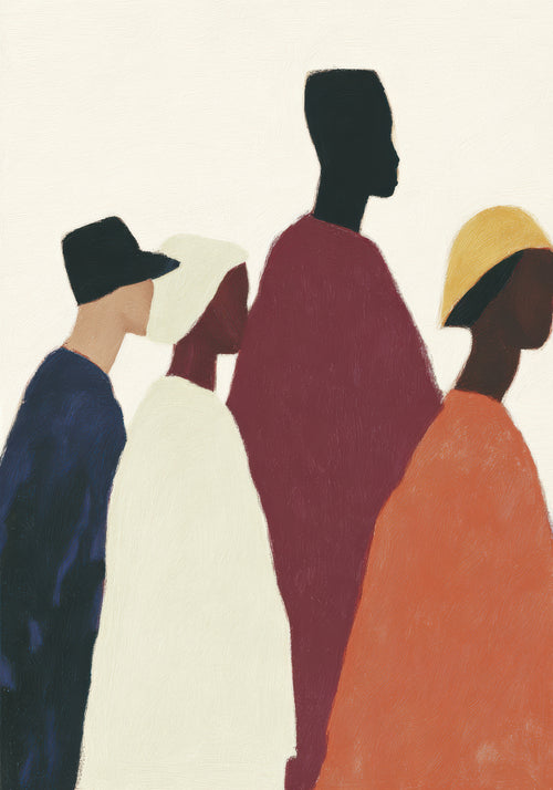 Crowded Colors II - Unframed art print