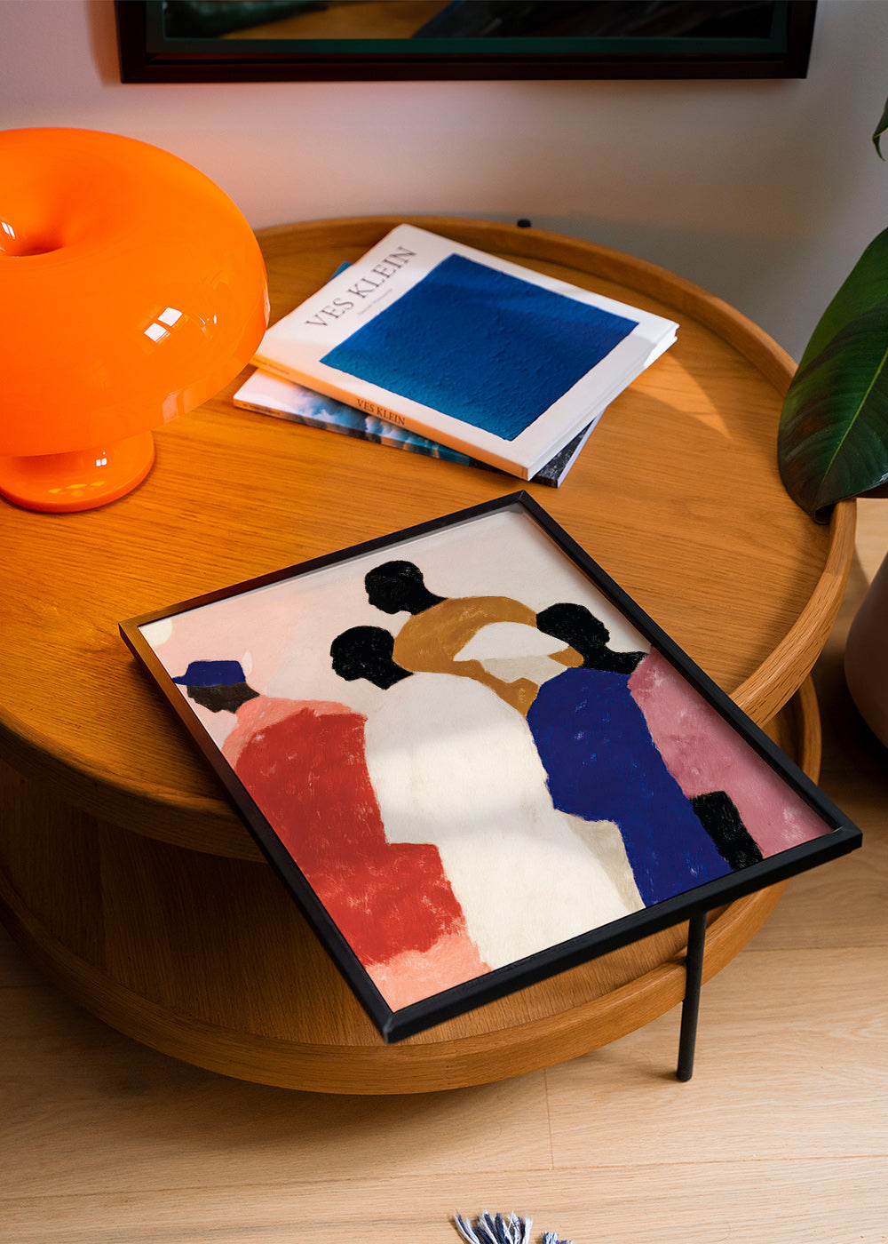 Cuadro abstracto de figuras en fila – Product3
