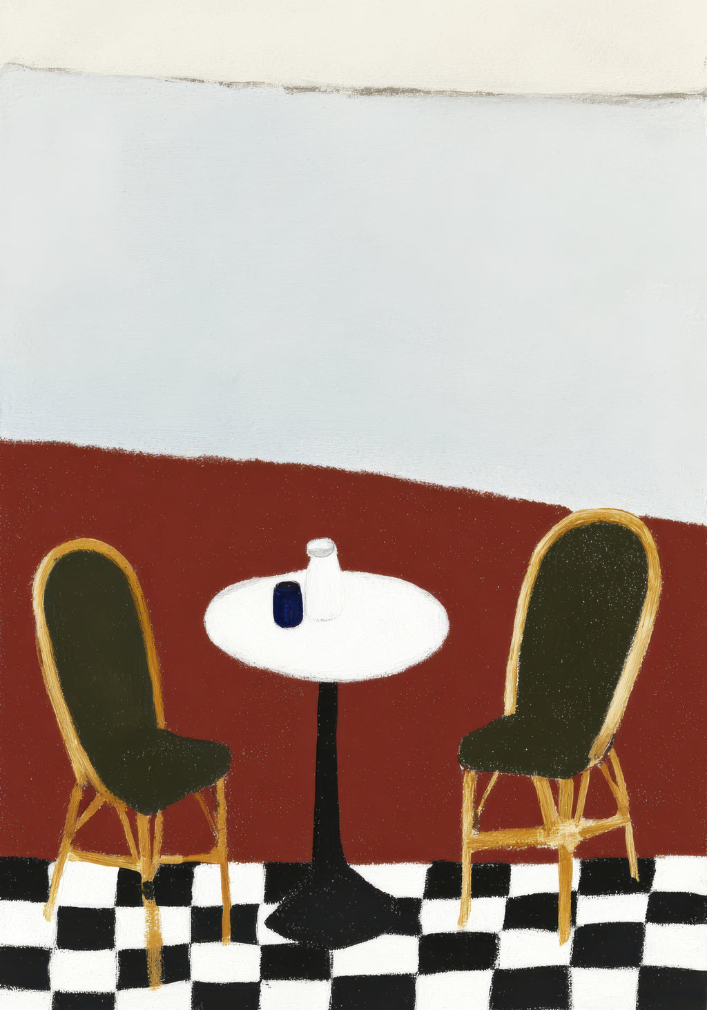 Empty Terrace - Unframed art print