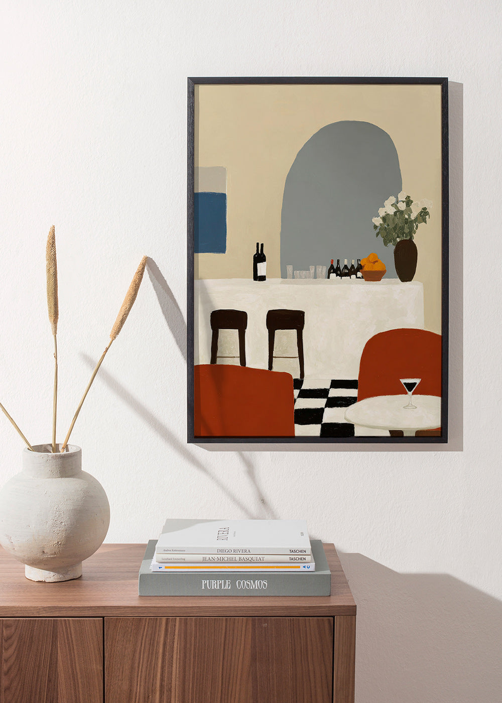 Cuadro de cocina con arco y barra minimalista – Product3