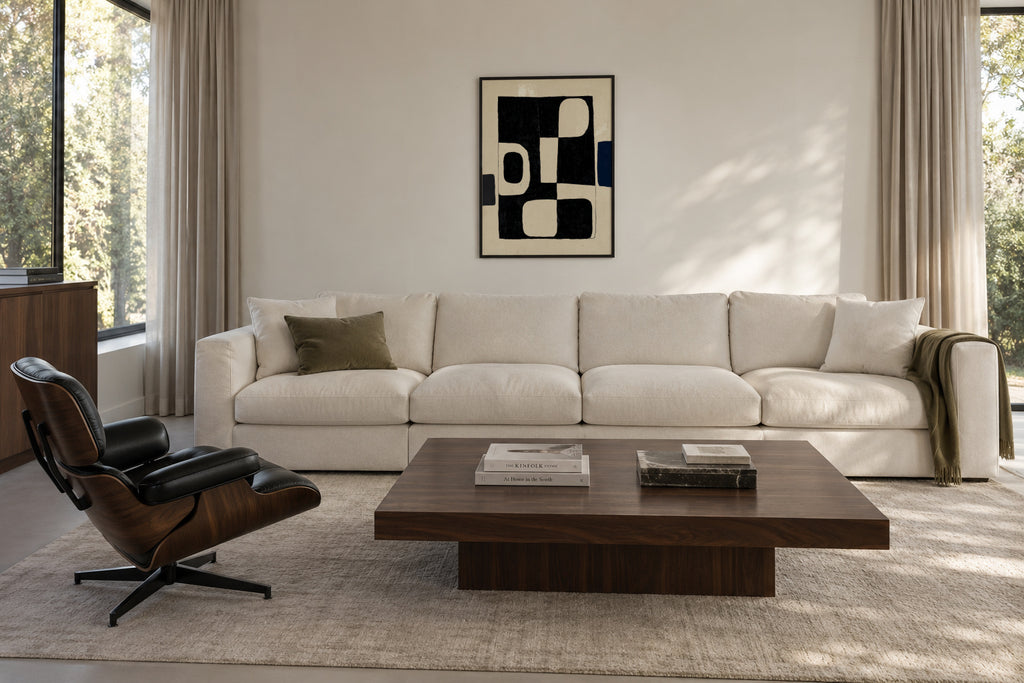 Quadrant Composition - Framed poster in an interior