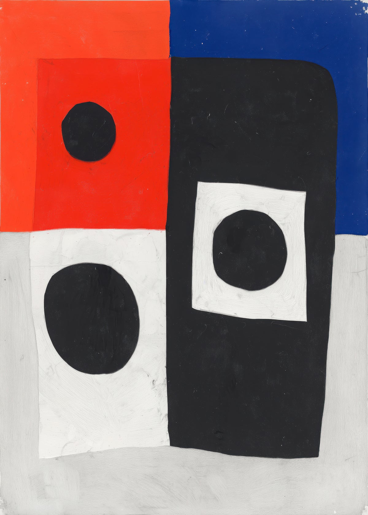 Primary Geometry - Unframed art print