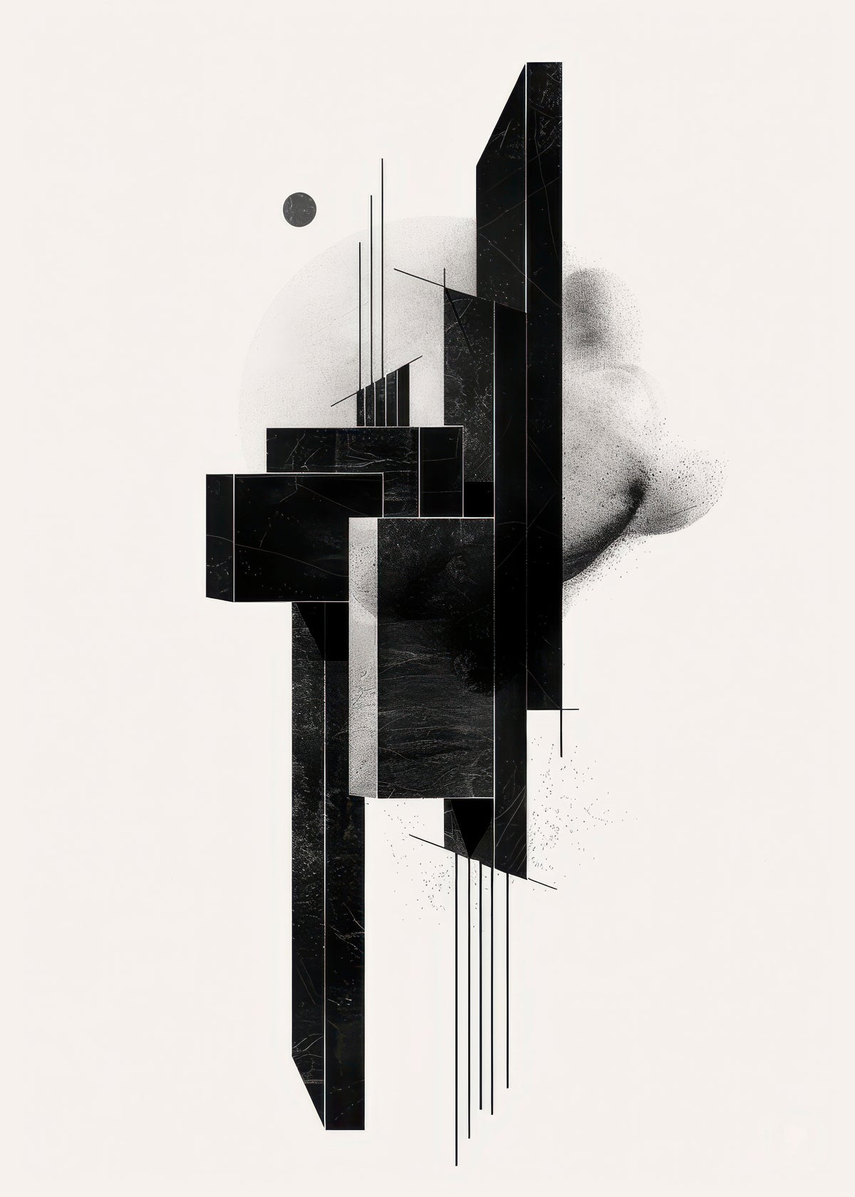 Monolith Structure III - Unframed art print