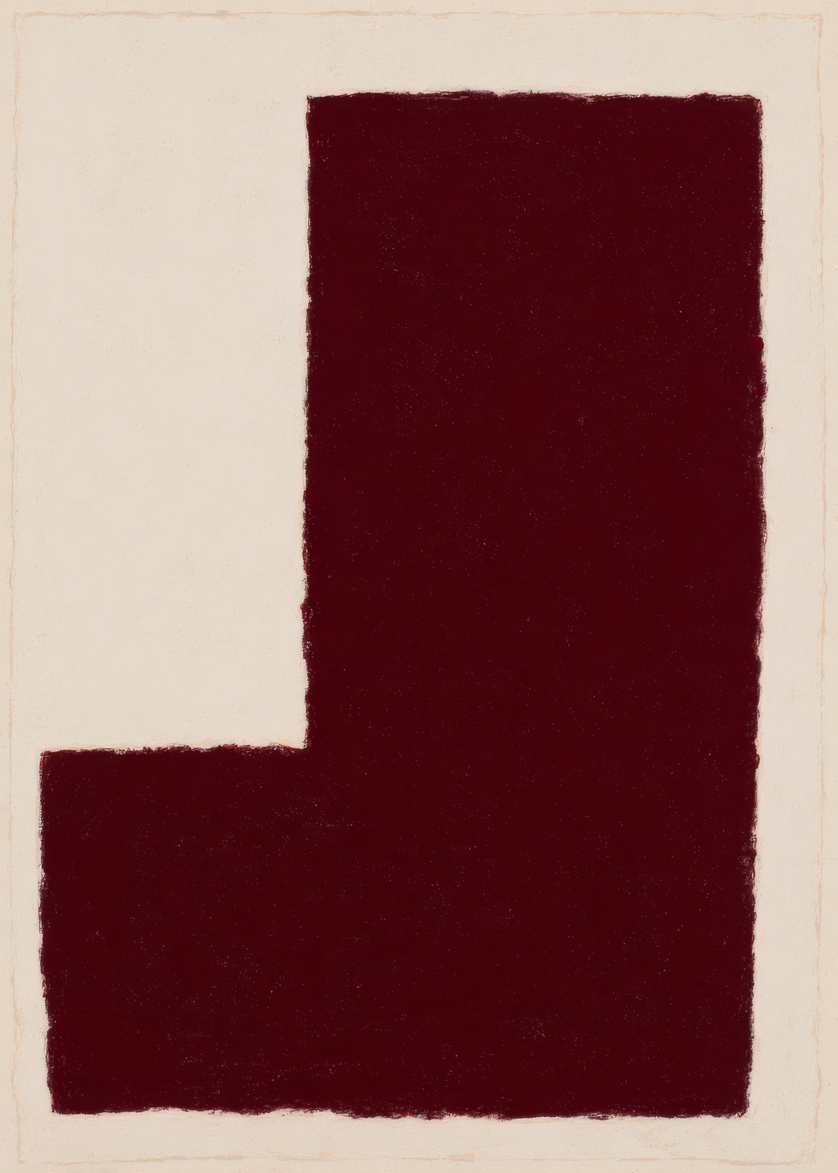 Burgundy Corner V - Unframed art print