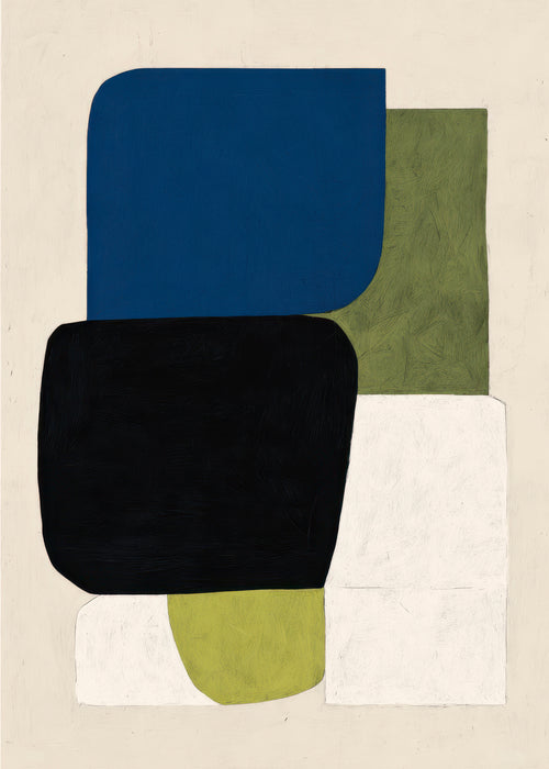 Moss Overlap - Unframed art print