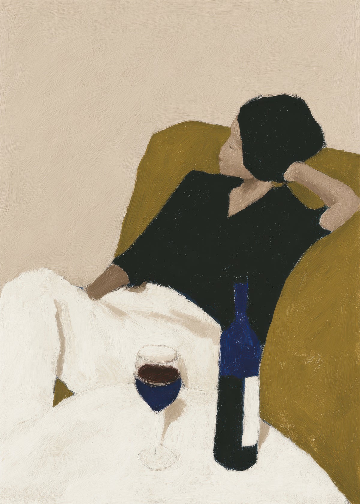 Afternoon Wine - Unframed art print