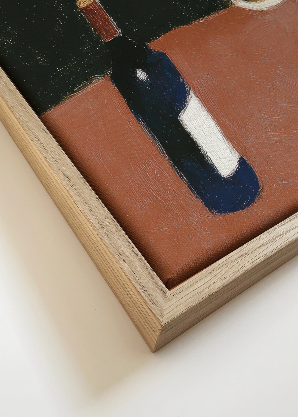 Terrace Thoughts - Framed canvas detail