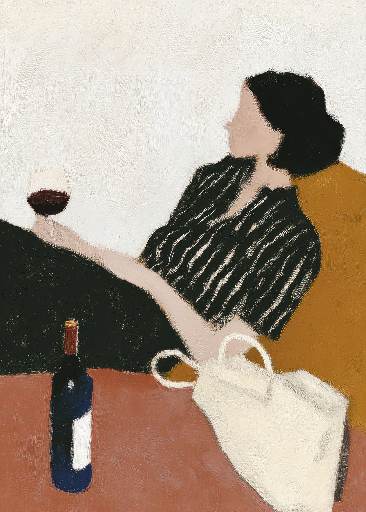 Terrace Thoughts - Unframed art print