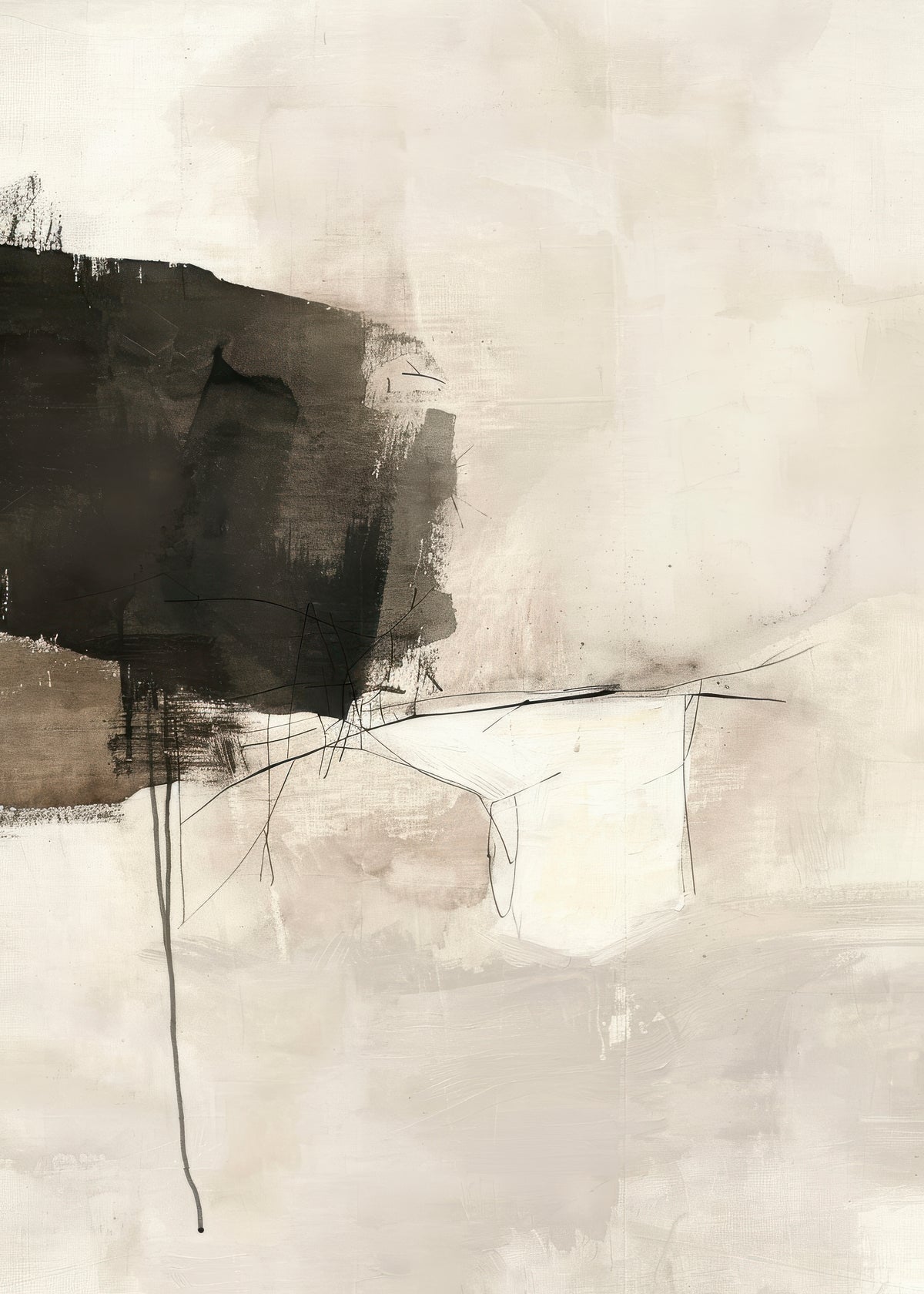 Brutalist Fragment - Unframed art print
