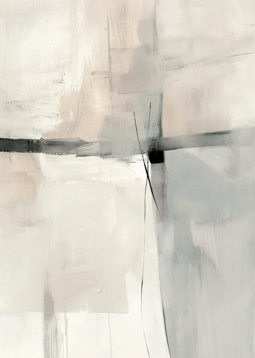 Encounter in Grey - Unframed art print