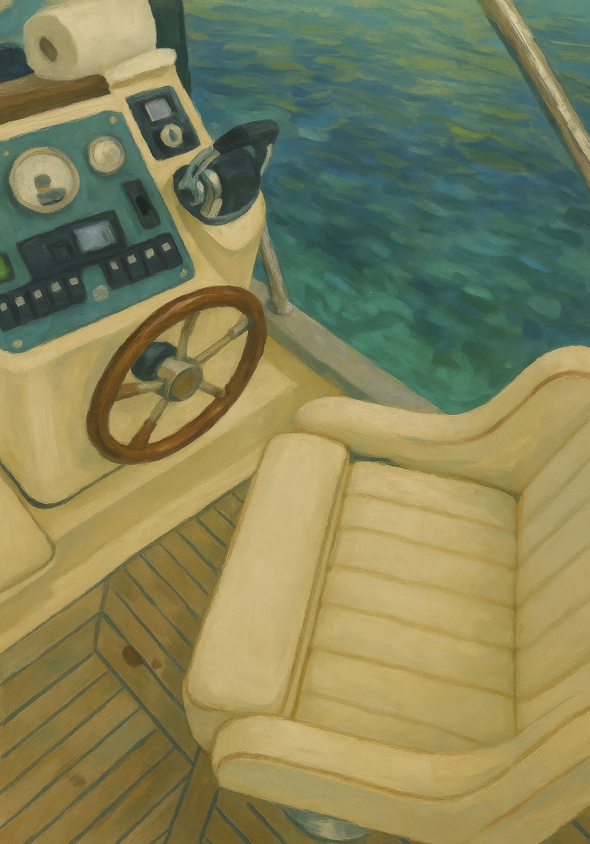 Captain's View - Unframed art print