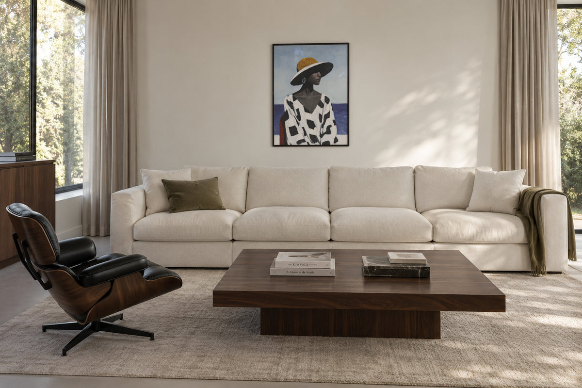 Coastal Pattern - Framed poster in an interior