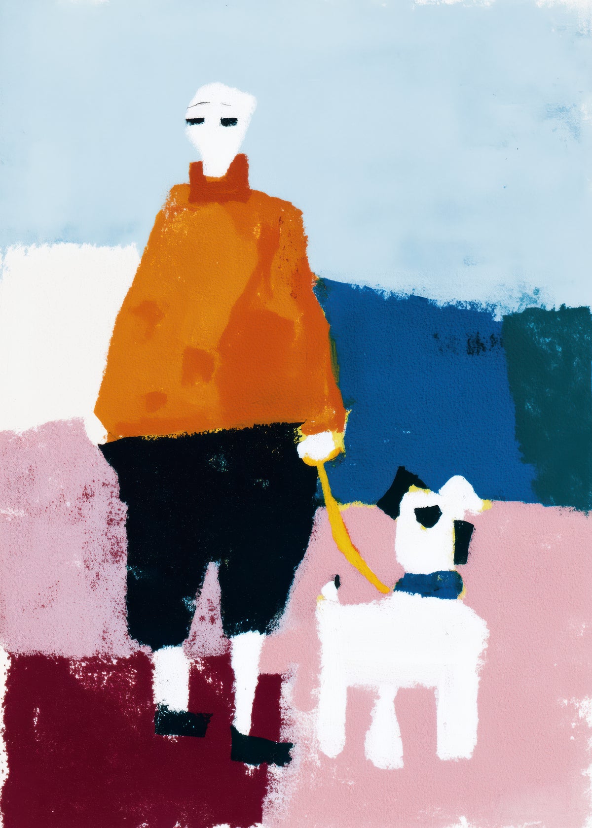 Morning Walk - Unframed art print