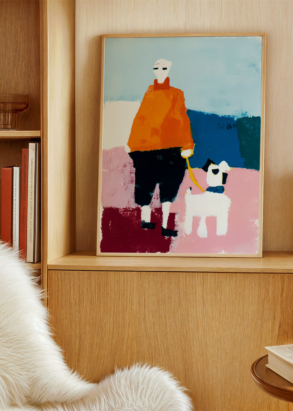 Ilustración paseo matutino con perro – Product3