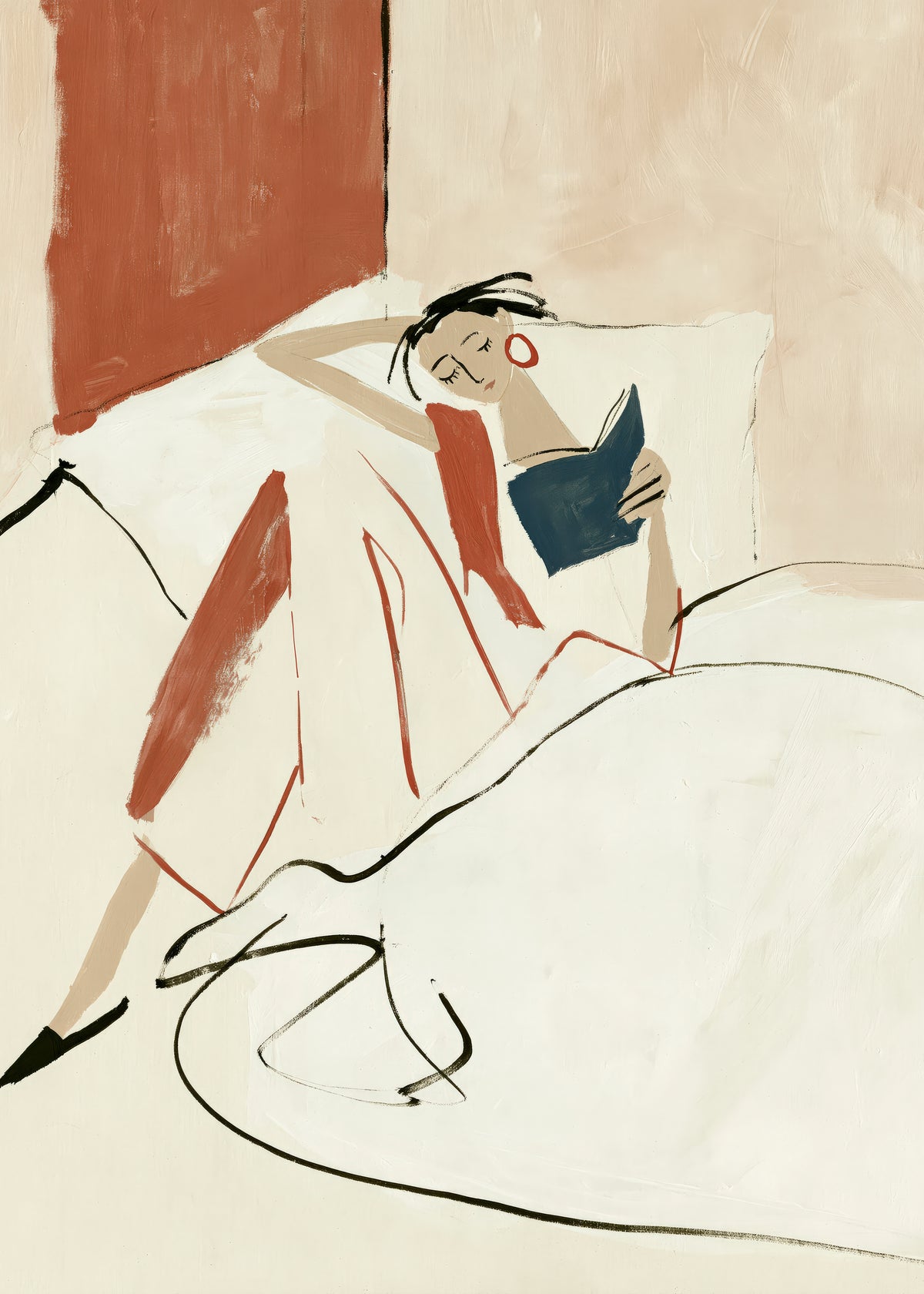 Morning Sketch - Unframed art print