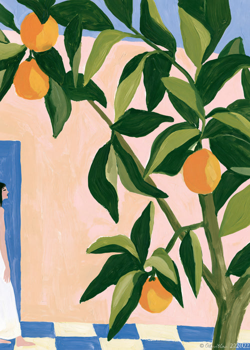 Amalfi Lemons - Unframed art print