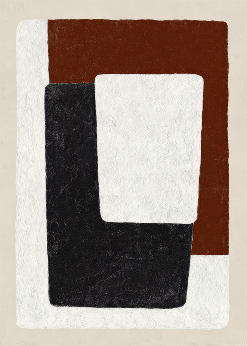 Earth Blocks - Unframed art print